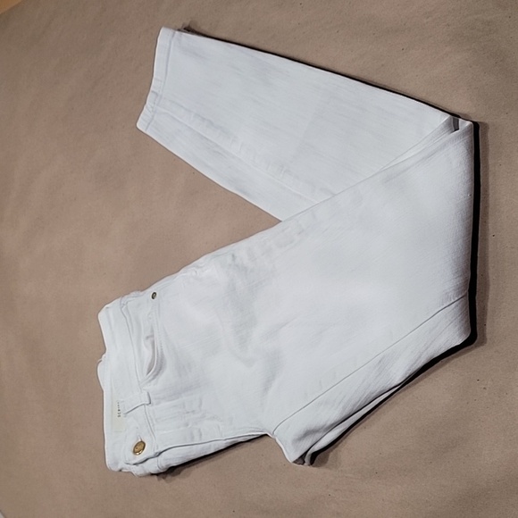 Pilcro Size 25 "Script" White Skinny Jeans, Great Used Condition - Picture 1 of 13